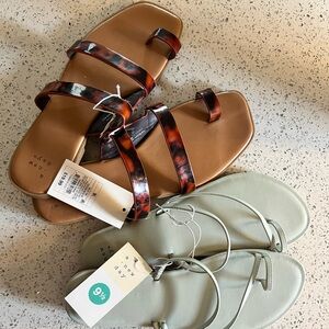 Target- A New Day sandal bundle